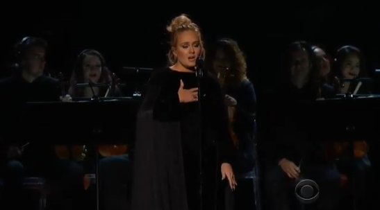 El vergonzoso episodio que vivió Adele en los Premios Grammy