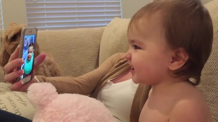 "Conversación entre bebés" por FaceTime se convierte en viral en redes sociales