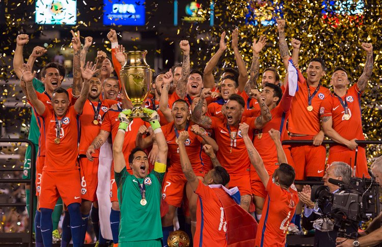Chile se mantiene en el cuarto lugar del ránking FIFA