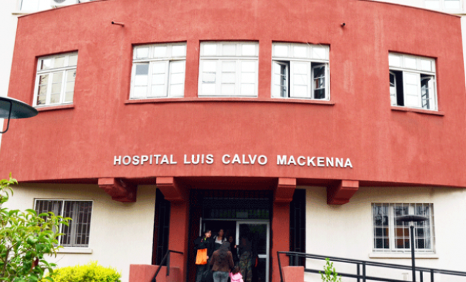Fuerte explosión se registró en el Hospital Luis Calvo Mackenna