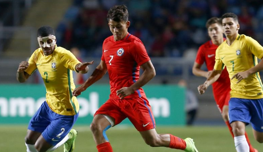 Chile cierra su exitoso Sudamericano sub 17 con dura derrota ante Brasil