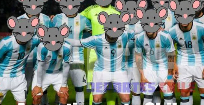 Los divertidos memes que dejó el Argentina-Chile