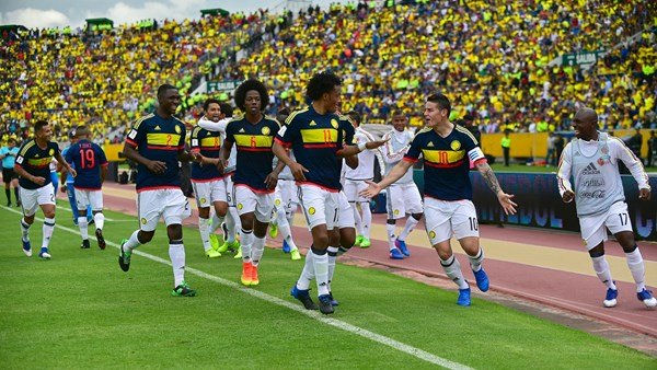 Colombia festejó un triunfo clave ante Ecuador