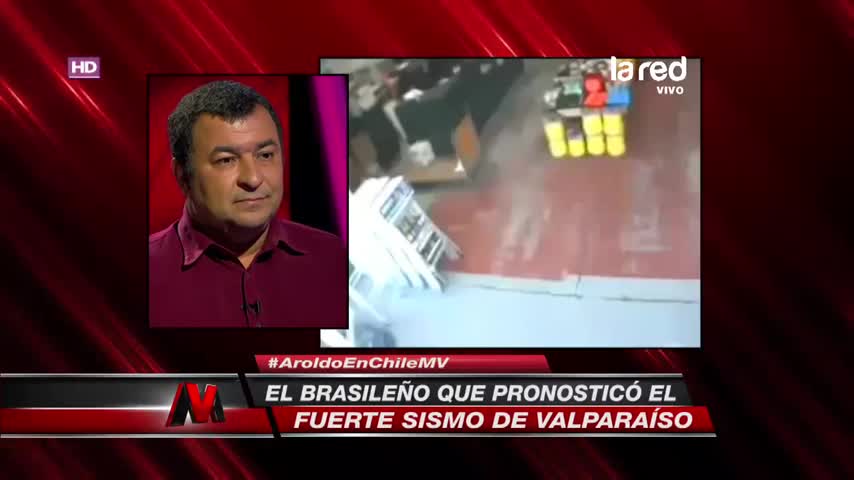 Aroldo Maciel anunció este martes en TV que tendremos nuevo sismo fuerte en Valparaíso en 24 horas