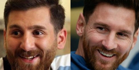 Conoce al iraní que es el doble igualito de Lionel Messi