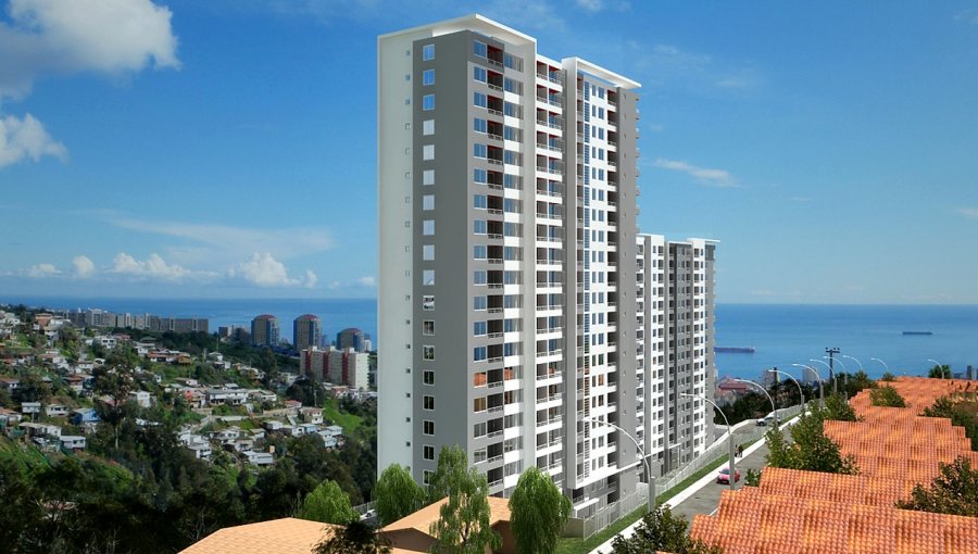 Complejo escenario viven futuras edificaciones en altura en Valparaíso, Viña del Mar y Con Con
