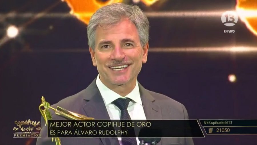 Álvaro Rudolphy enciende los Copihue de Oro tras declaración que puso en jaque a Mega