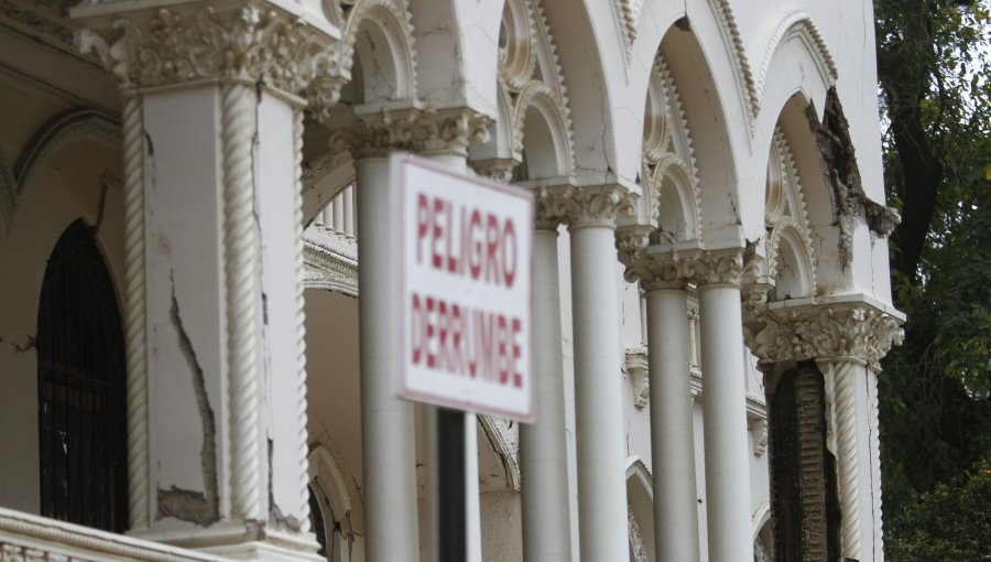 Palacio Vergara en Viña: Obra lleva más de dos meses paralizada y Municipio entrega su versión