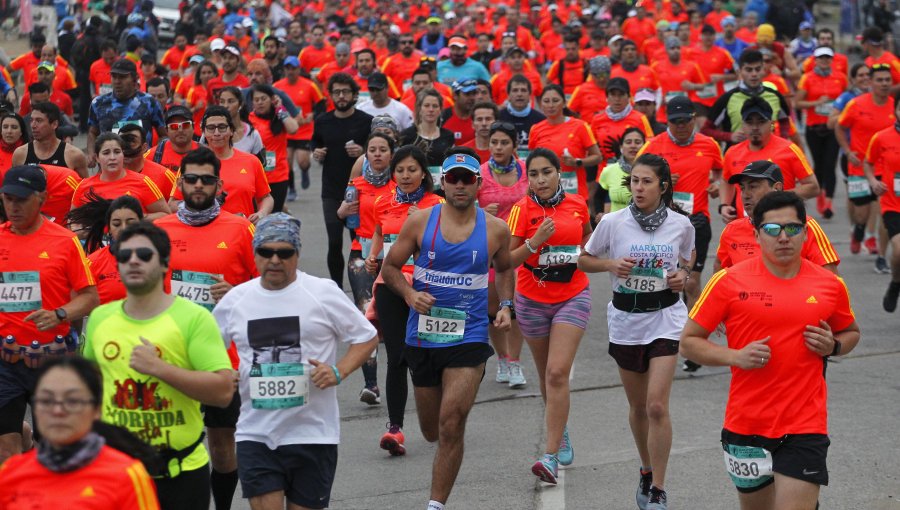 Galería de Fotos: Maratón Internacional de Viña del Mar reunió a 11 mil corredores