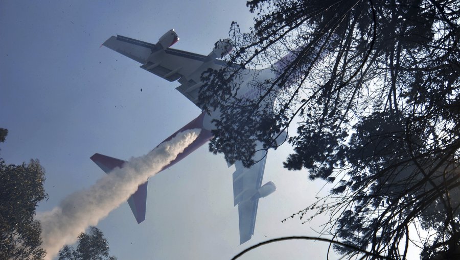 Avión ruso combatirá incendios forestales en Chile