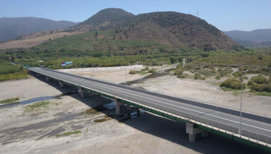 Inauguración del puente Lo Rojas mejorará la conectividad entre La Cruz y Quillota