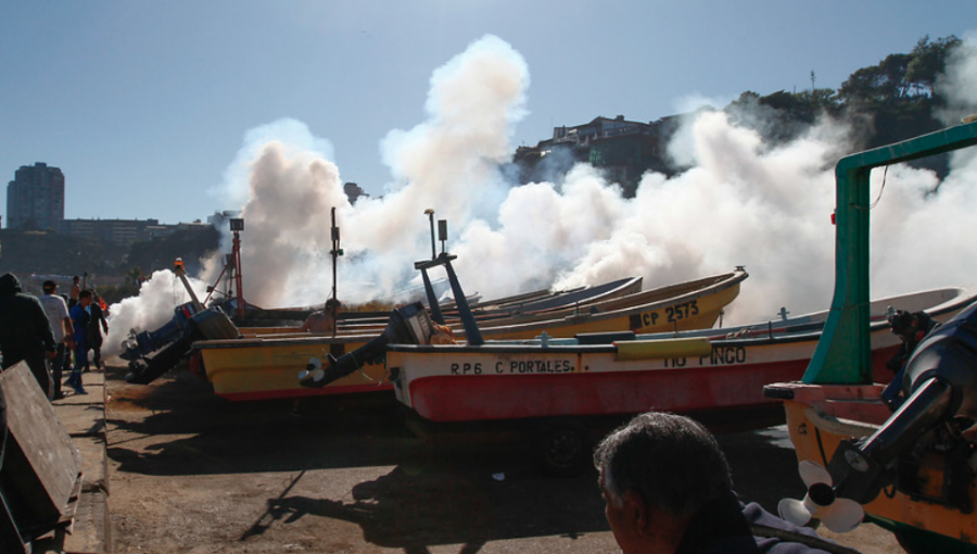 Pescadores de Valparaíso radicalizarán protestas tras veto del Gobierno a Ley de la Jibia