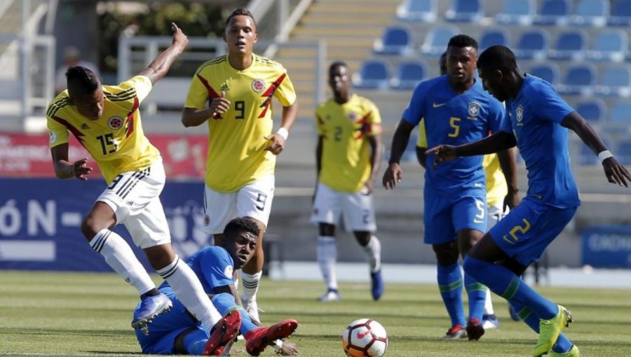Brasil y Colombia repartieron puntos en el Sudamericano Sub 20