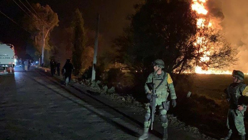 Explosión de ducto Pemex en México deja 66 fallecidos