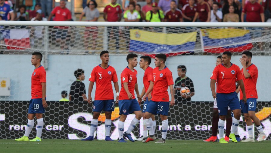 La Roja Sub 20 perdió con Venezuela y quedó al borde de la eliminación
