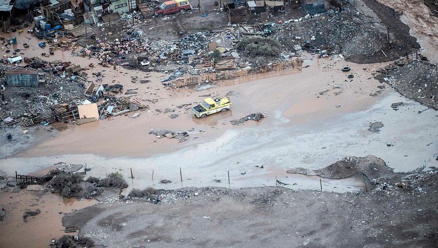 Más de un centenar de personas fueron evacuadas del valle de Azapa por lluvias en Arica