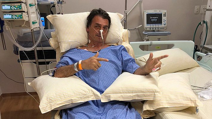 Jair Bolsonaro dejó unidad de cuidados semi-intensivos, pero sigue hospitalizado
