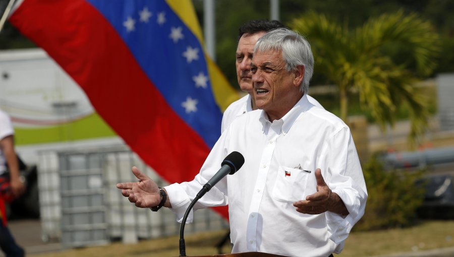 Presidente Piñera afirmó en Cúcuta que "sin duda la lucha continúa"