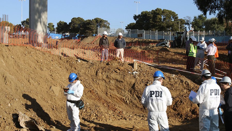 Osamentas encontradas en excavación en La Ligua son restos arqueológicos