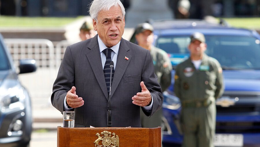 Presidente Piñera destacó crecimiento económico: "Está por sobre el mundo y América Latina"