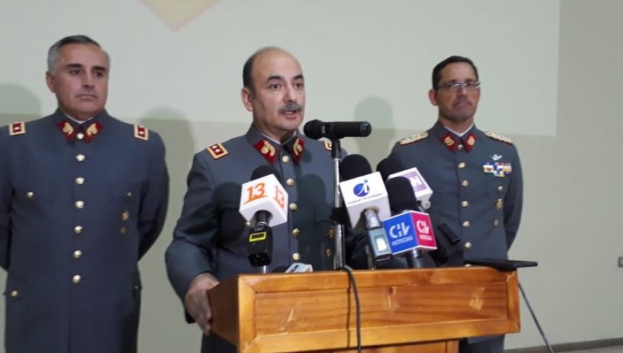 Comandante en Jefe del Ejército (s) Schafik Nazal, se refirió a tiroteo en escuela de Iquique
