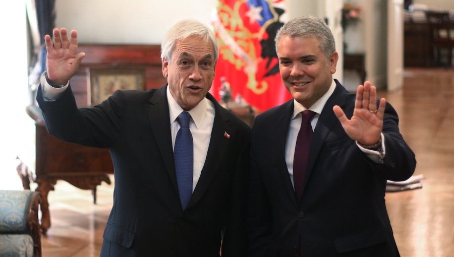 Relación bilateral, Prosur y Venezuela: Así fue la primera cita entre Piñera y Duque