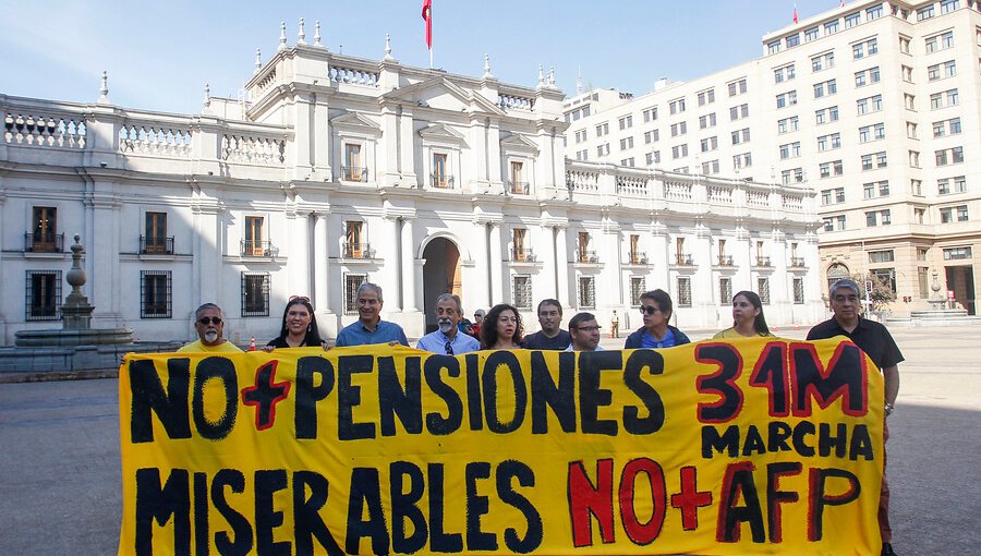 No+AFP convoca a marcha familiar para el próximo 31 de marzo en todo Chile