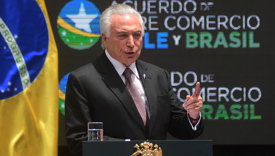 Justicia brasileña acepta nueva denuncia por corrupción contra ex presidente Michel Temer