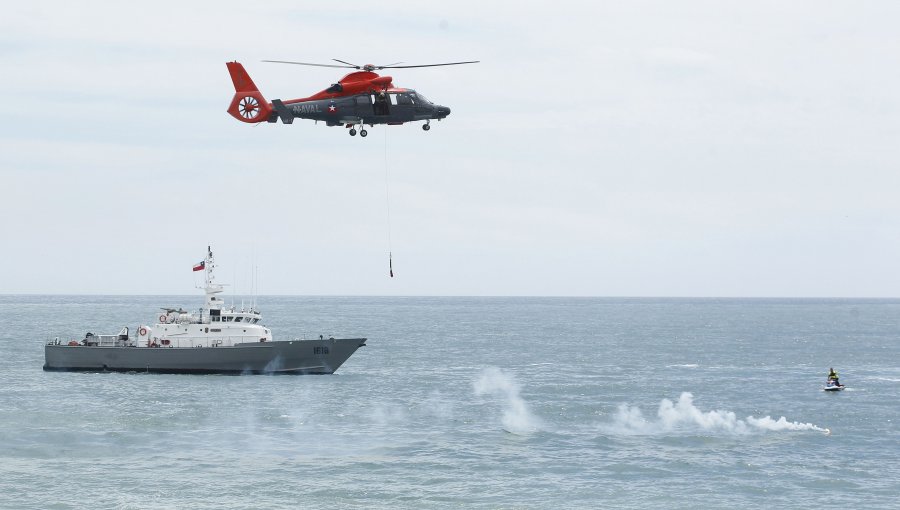 Armada recuperó cuerpo de navegante solitario de nave que naufragó en Maule