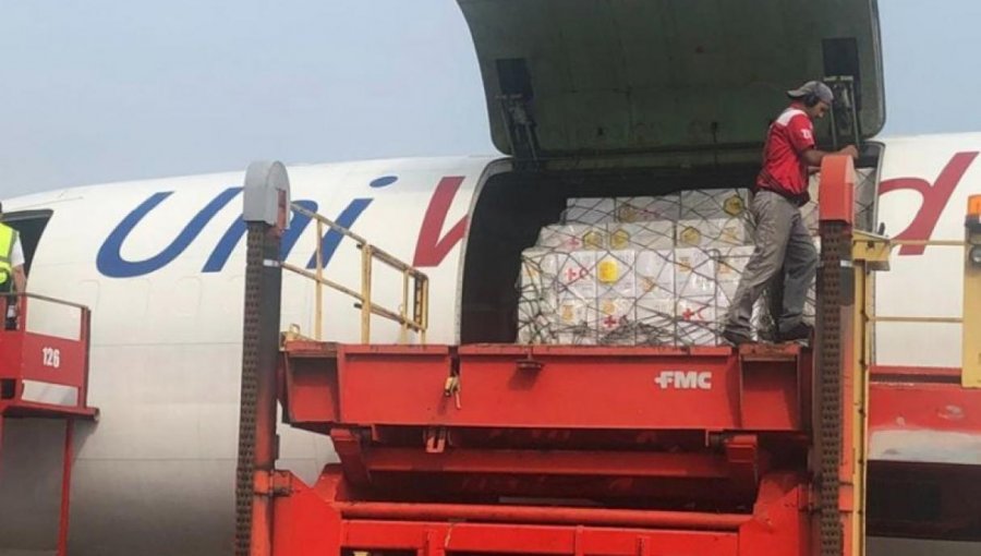 Venezuela recibió primer cargamento de ayuda humanitaria de la Cruz Roja