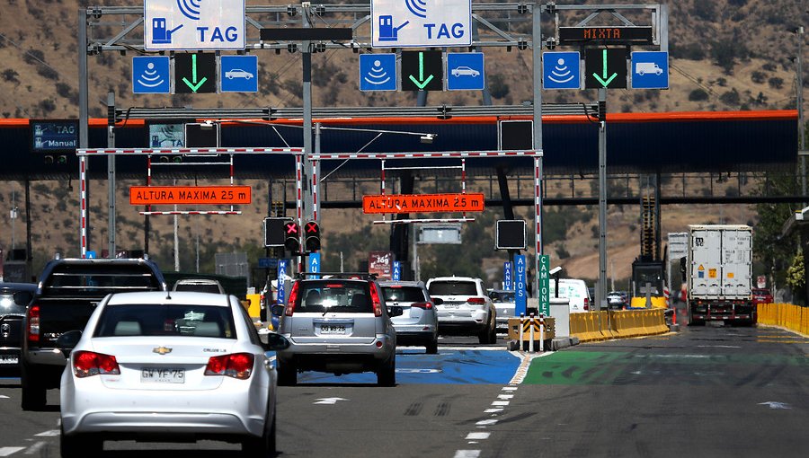 La gran prueba del 'free flow': 90 mil vehículos ingresarán a la región de Valparaíso por ruta 68