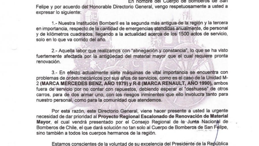 Superintendente de Bomberos de San Felipe se lanzó en picada contra el intendente de Valparaíso: "Haga lo que le instruye el Presidente"