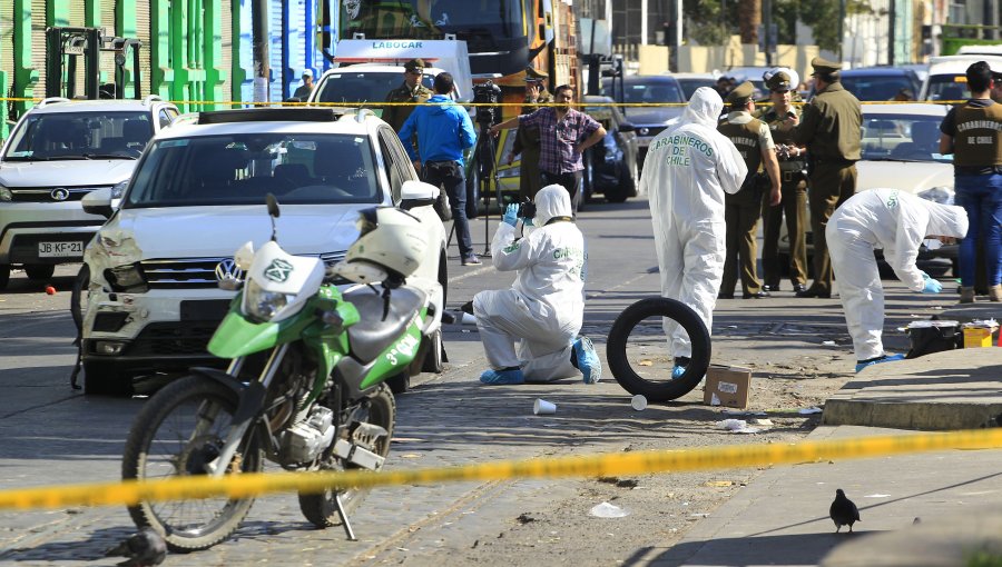 Robo de camioneta provocó tiroteo entre delincuentes y Carabineros en Valparaíso