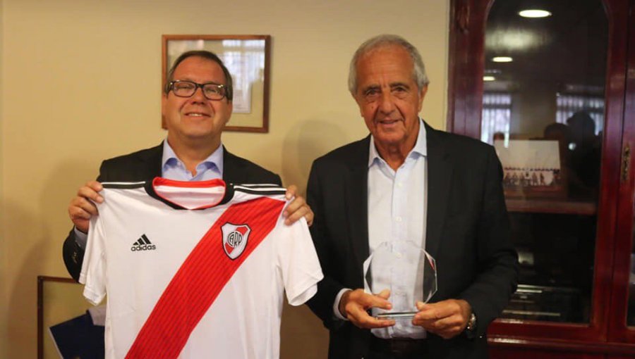 River Plate y Municipalidad de La Granja firmaron convenio de colaboración deportiva