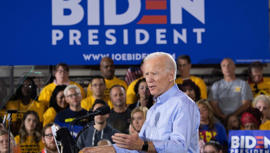 Joe Biden lanzó su precampaña presentándose como el "candidato de los sindicatos"