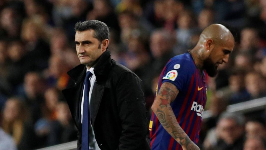 DT de Barcelona: “Cuando saqué a Vidal ya estaba cansado porque lo da todo”