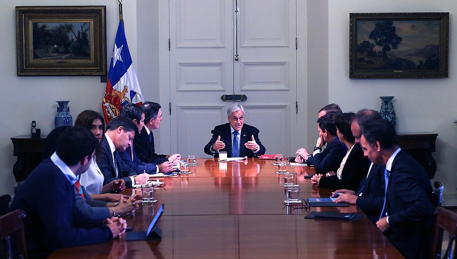 Presidente Piñera se reunió con el consejo asesor empresarial de APEC Chile 2019