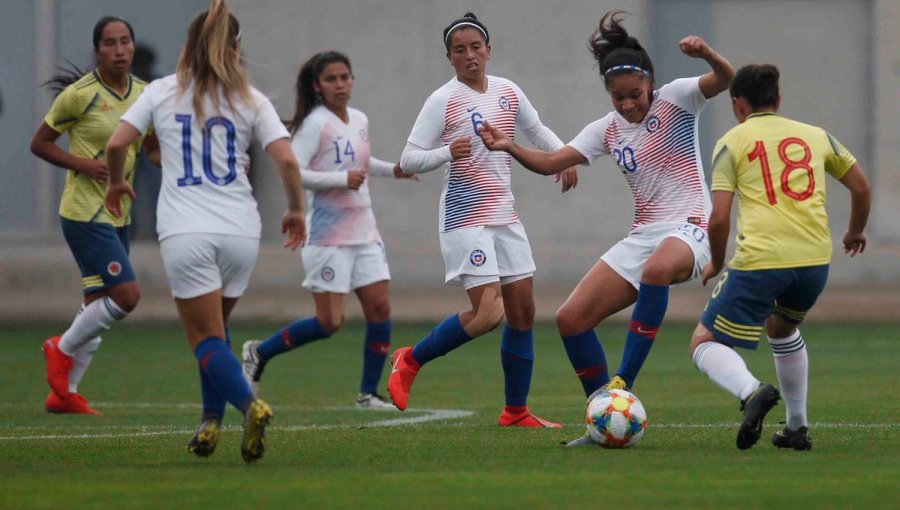 La Roja femenina perdió ante Colombia en amistoso preparatorio para el Mundial de Francia