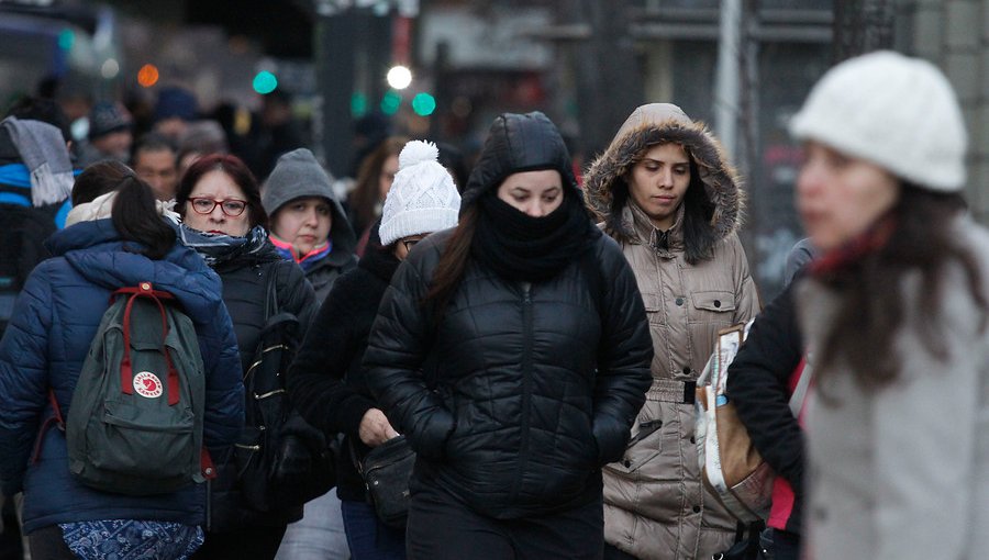 Región Metropolitana registró este miércoles su mañana más fría del año: -1,7° C en Talagante