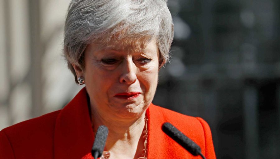Theresa May anunció su renuncia luego de no conseguir un acuerdo por el Brexit