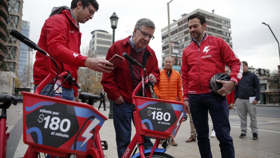 Nuevo servicio de bicicletas eléctricas llega a Las Condes