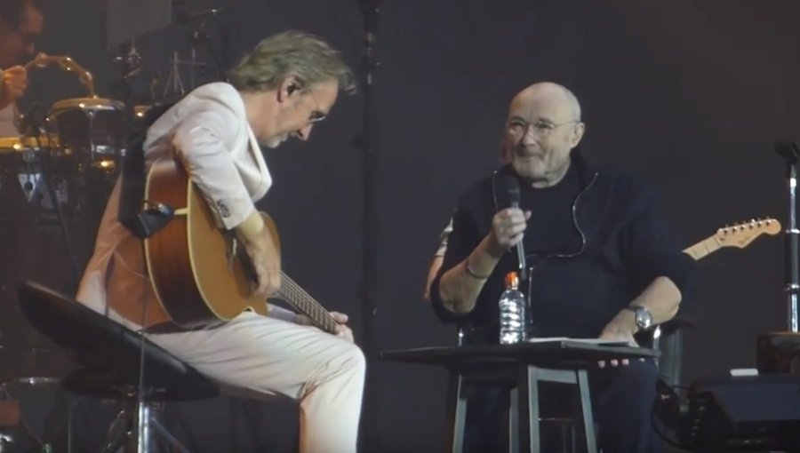 Phil Collins y Mike Rutherford de Genesis tocaron juntos por primera vez en 12 años