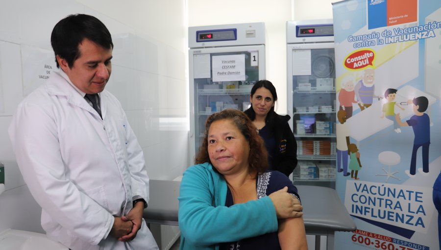 Seremi Salud de Valparaíso por Influenza: "Vacunas para toda la población de riesgo están garantizadas"