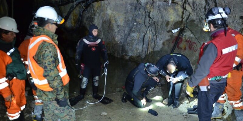 Derrumbe en mina San José de Tocopilla deja a tres mineros bolivianos atrapados