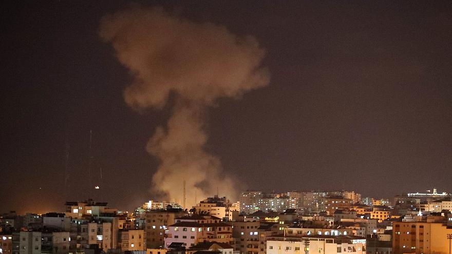 Israel respondió con bombardeo a proyectil lanzado desde la Franja de Gaza