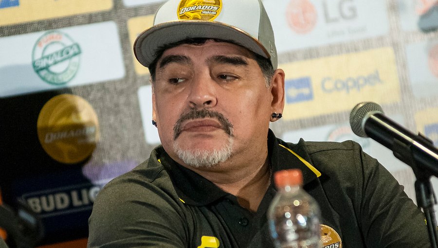 Tras nueve meses, Diego Maradona dejó de ser el entrenador de Dorados de Sinaloa