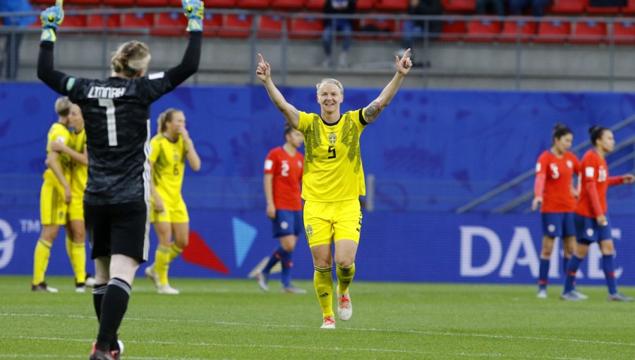 Mundial femenino: Suecia goleó a Tailandia y alcanza el liderato del Grupo F