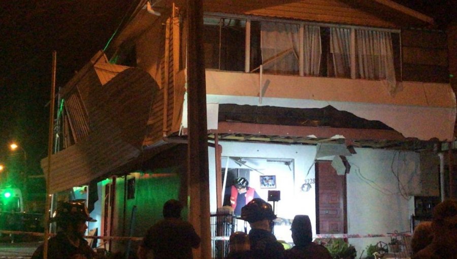 Violenta explosión en casa de Viña del Mar: Habría sido por presunta fuga de gas