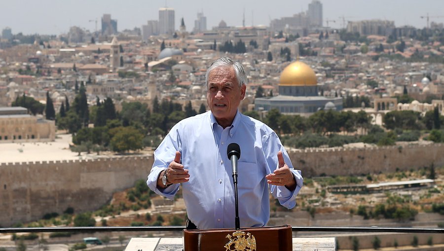 Desde Jerusalén, presidente Piñera llama a la oposición a lograr un acuerdo en pensiones