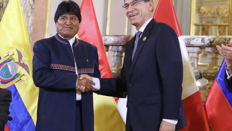 Presidentes de Bolivia y Perú anuncian "megapuerto" para transportar mercancía hacia Brasil